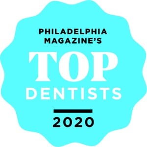 Philadelphia magazine's top dentists for 2020 badge