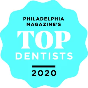 Philadelphia magazine's top dentists for 2020 badge